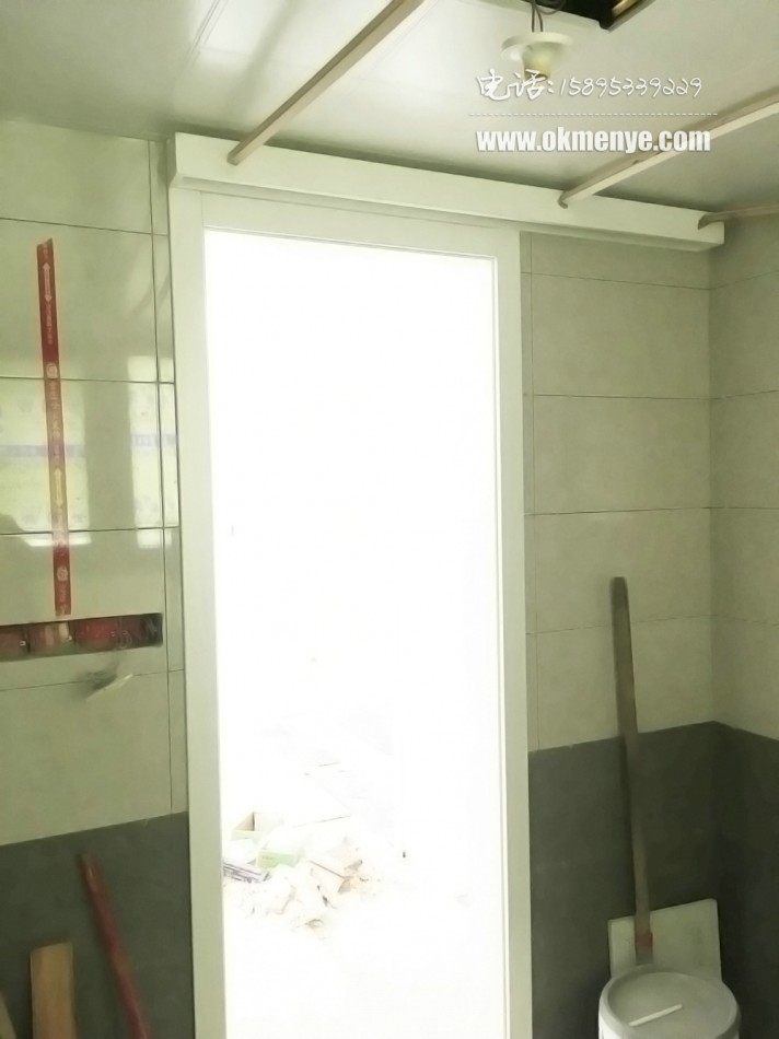 无锡-银仁御墅(无锡木门厂,单轨移门定做,滑槽盒,木门定制,垭口套定制)10