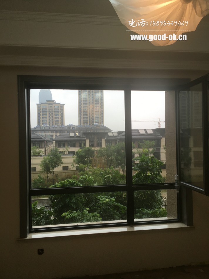 无锡-瑞仕花园(德福木门,无锡木门厂,橡胶木全屋定制,外扣线卧室门,田园灰,子母门,亚克力柜门定做)_09