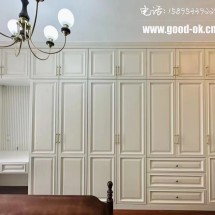上海-佳邸别墅-美国红橡，纯白开放，无锡全屋定制，整体衣柜 (5)